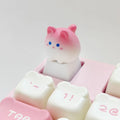 Personalized Keycaps Cute Cartoon Animals Cat Sheep OEM Height Key Caps Keyboards Decoration Accessories